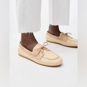 Sperry Rafia Slim Boat Shoe size 8 NWOT